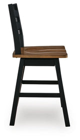 Wildenauer barstool angled view highlighting frame