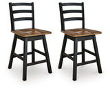 Wildenauer barstool side view showing swivel