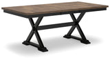 Wildenauer dining table side angle