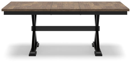 Wildenauer table head-on view