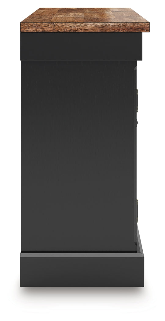 Wildenauer dining buffet side profile view