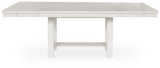Robbinsdale Dining Table, angled view without leaves