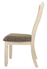 Bolanburg Dining Chair close-up of fabric texture