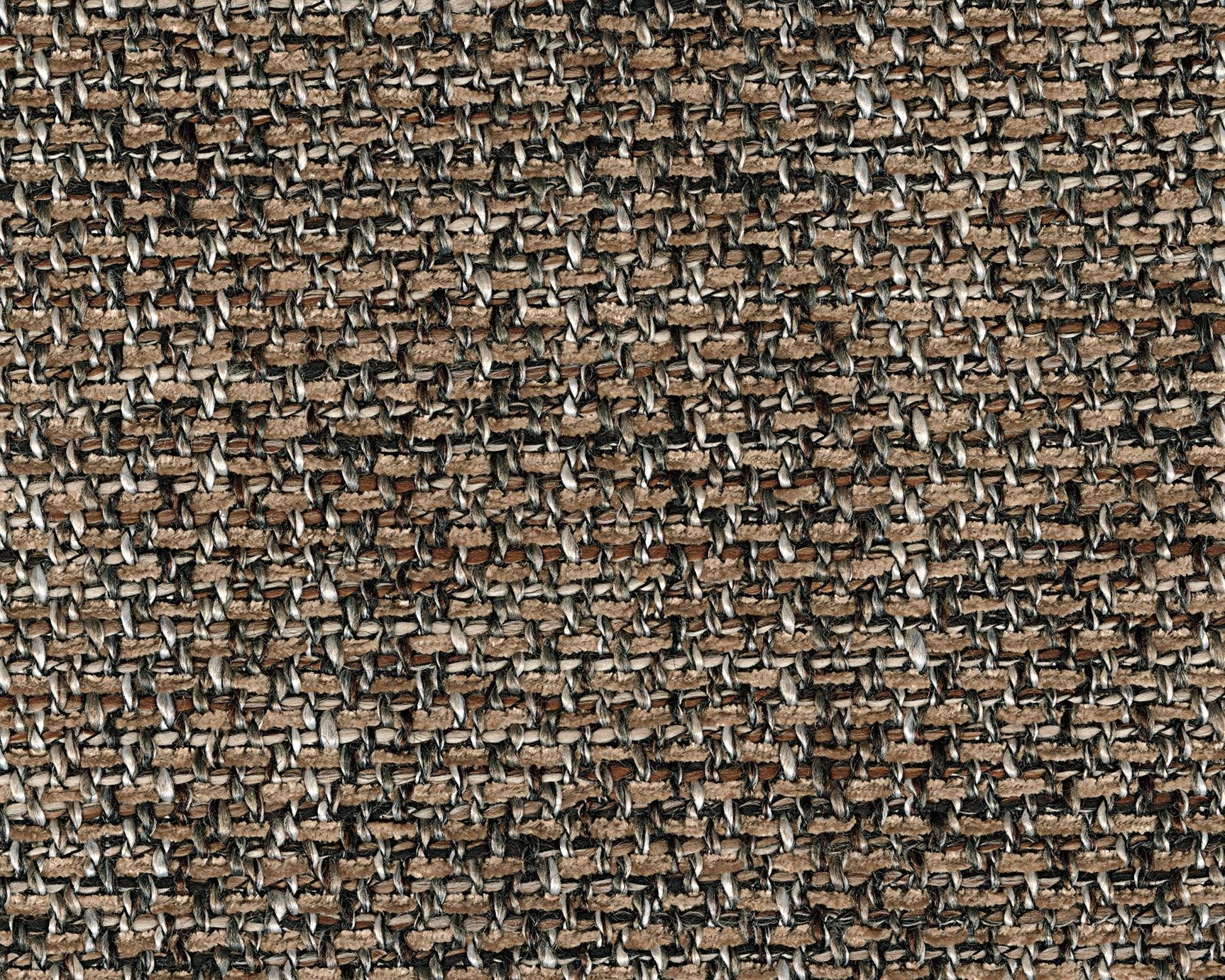 Swatch of woven fabric upholstery