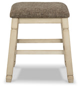 Bolanburg Two-Tone Counter Height Dining Table with 4 Barstools