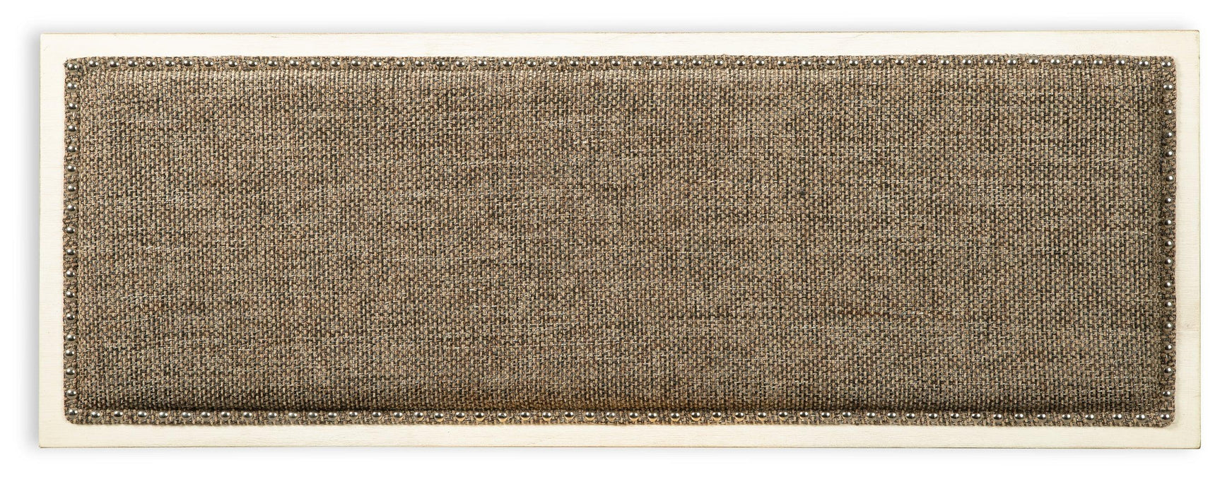 Bolanburg two-tone counter height dining bench fabric texture detail