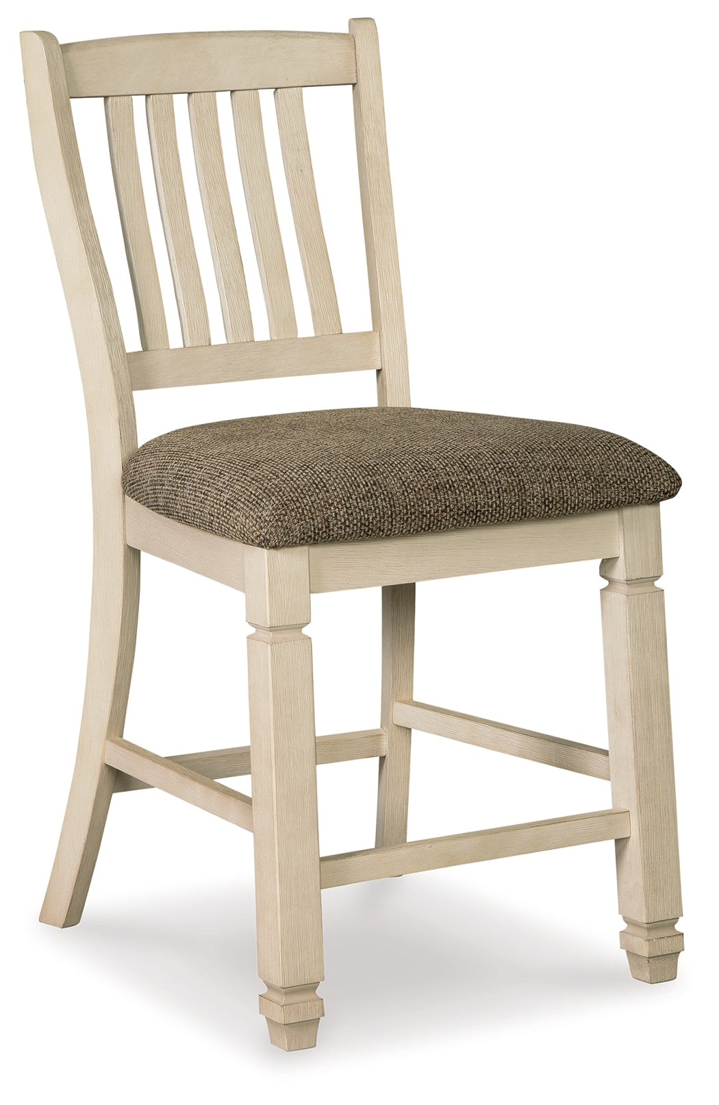 Barstool side angle view