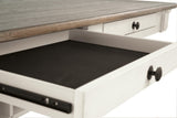 Bolanburg Two-tone Counter Height Dining Table back angle view