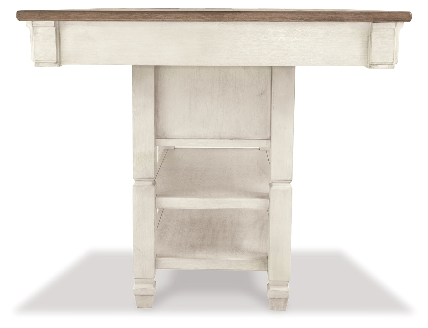 Bolanburg Two-Tone Counter Height Dining Table with 4 Barstools