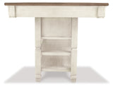 Drawer detail on table (if applicable)