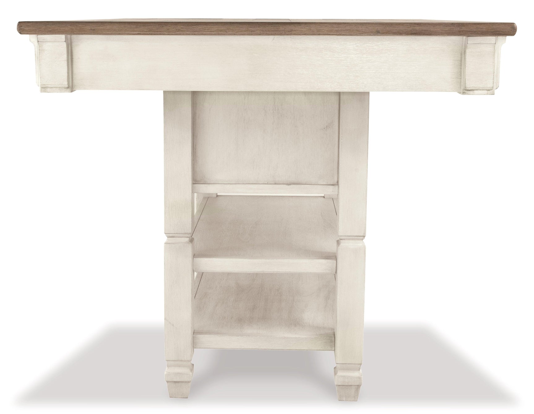 Bolanburg Two-tone Counter Height Dining Table finish sample