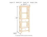 Bolanburg Antique White Display Cabinet - Ella Furniture