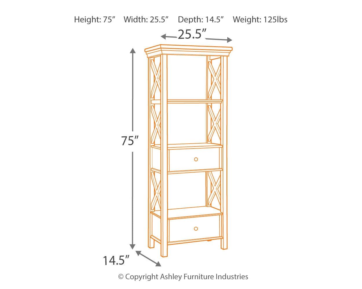 Bolanburg Antique White Display Cabinet - Ella Furniture