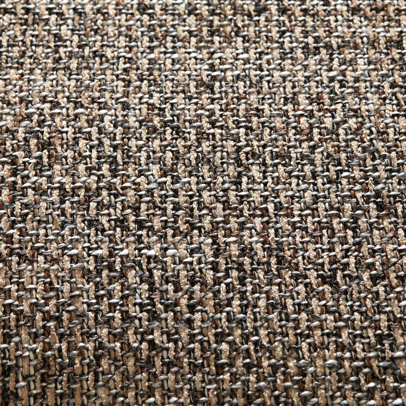 Detailed view of heavy woven polyester seat fabric on Bolanburg stool