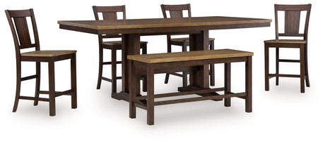 Close-up detail of Rylandeen dining table leaf finish