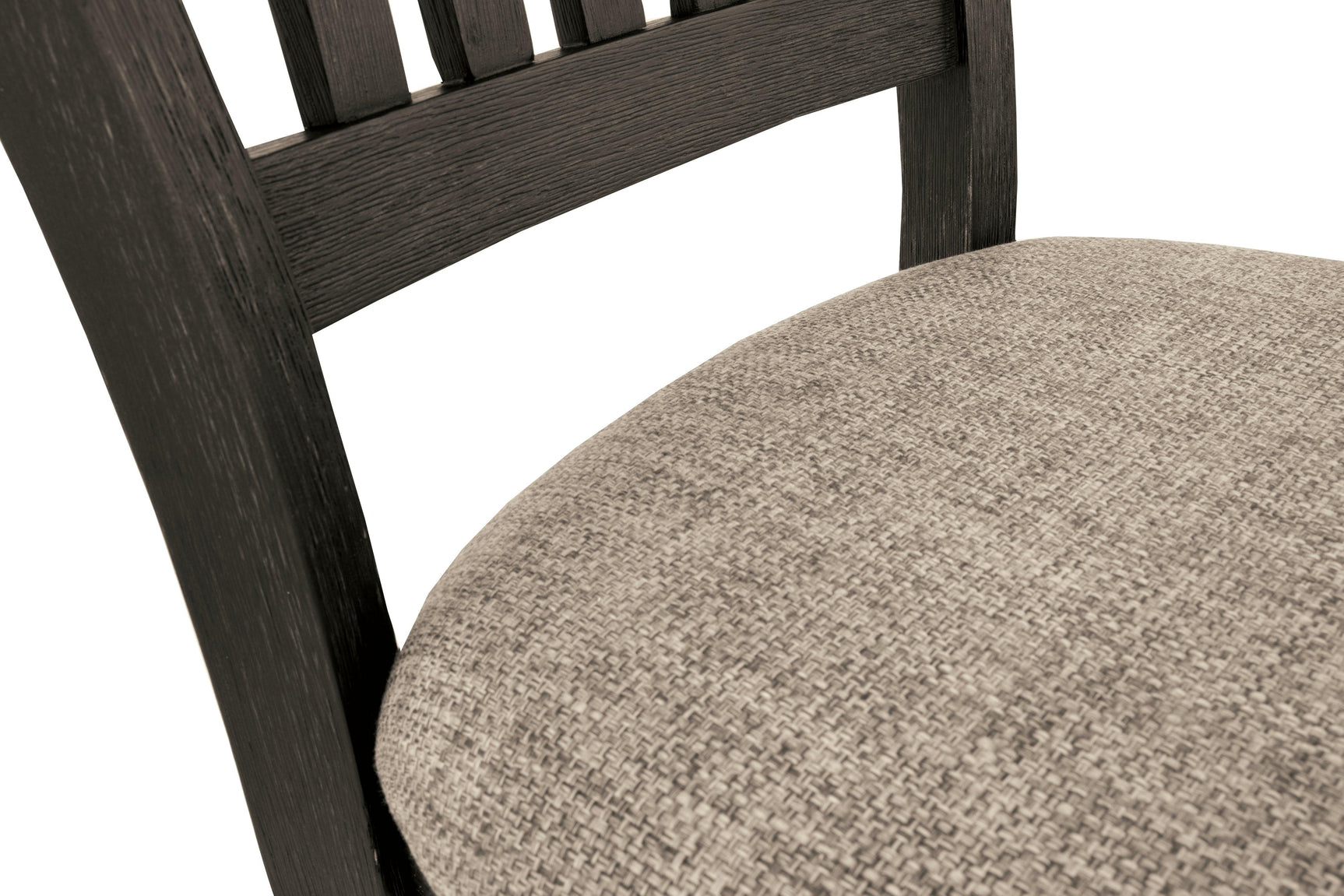 Tyler Creek Dining Chair close-up of wood frame