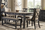 Tyler Creek dining chair in dining set mood image
