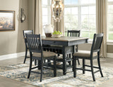 Tyler Creek bar stool angled seat and legs