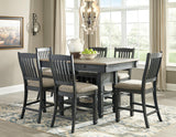 Tyler Creek counter height table lifestyle setting