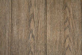 Tyler Creek dining table side view showing pedestal base