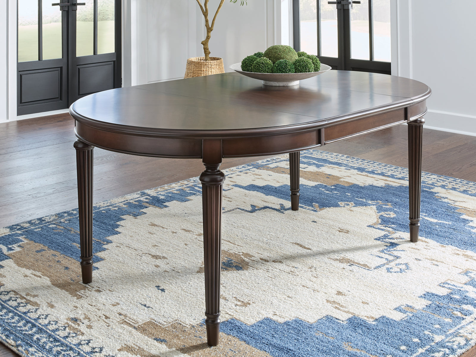 Lavinton Brown Dining Extension Table