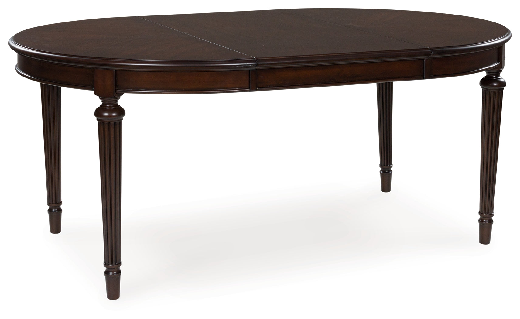 Lavinton Dining Table angled view without leaf