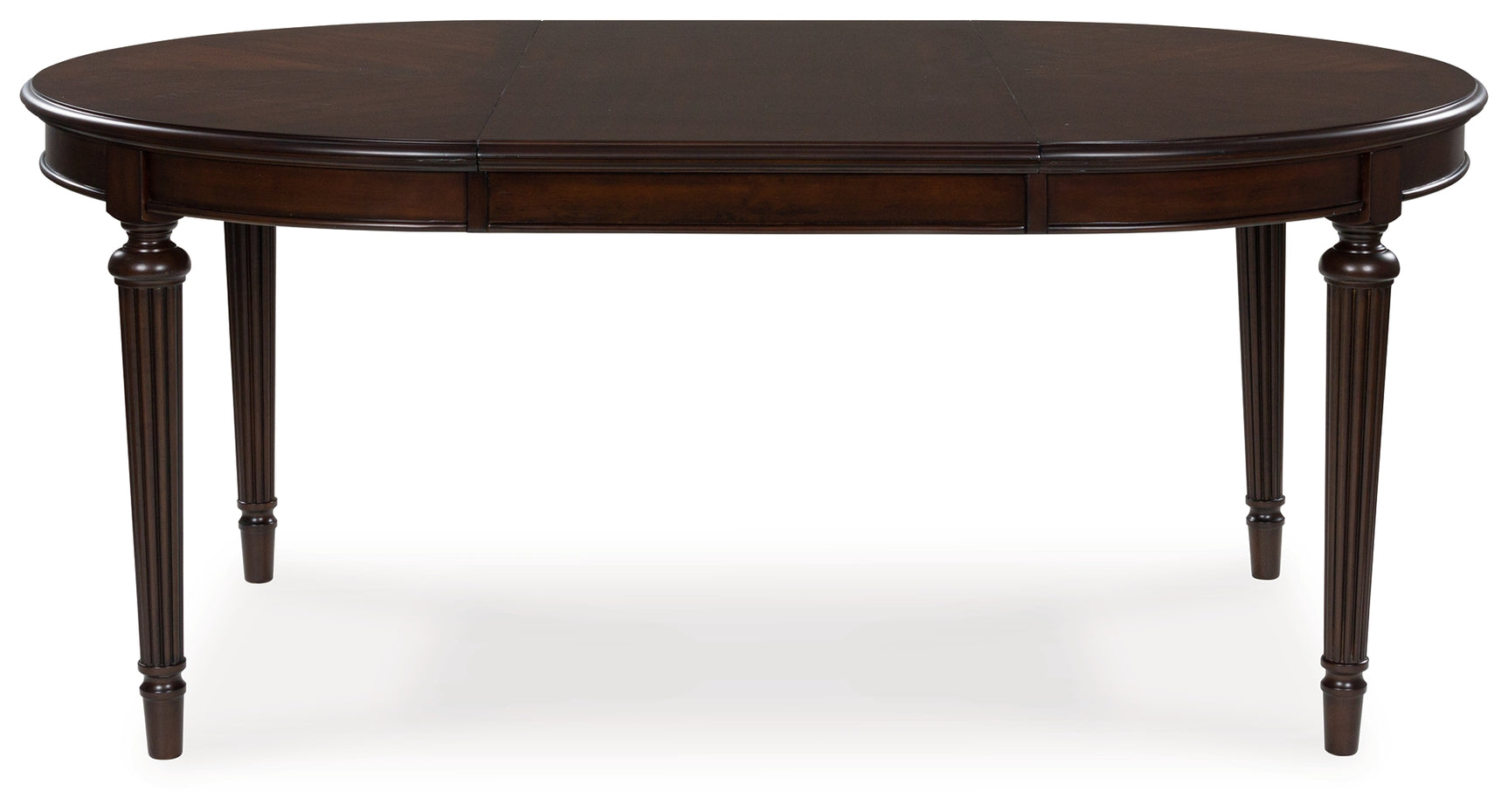 Lavinton Dining Table head-on view without leaf