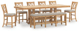 Havonplane dining table corner angle view