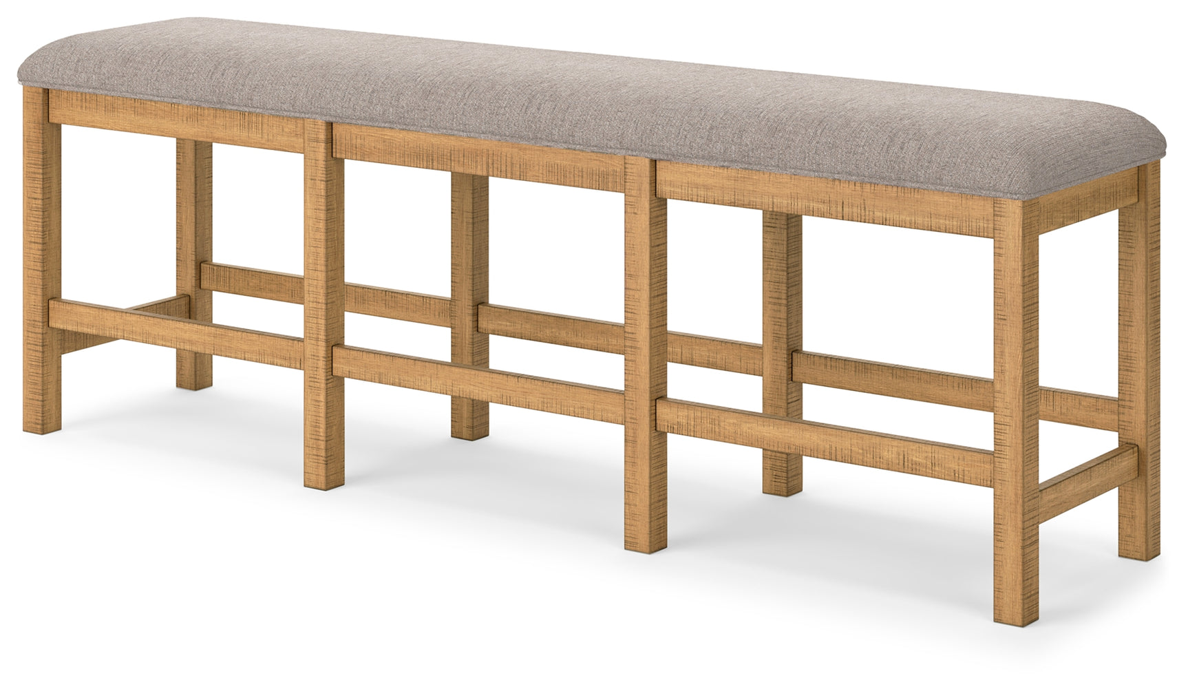 Havonplane Brown Counter Height Dining Table and 4 Barstools and Bench with Storage