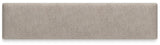 Havonplane 72 inch brown counter height dining bench profile side