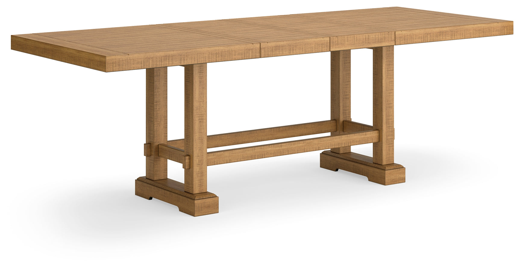 Havonplane Brown Counter Height Dining Table and 4 Barstools and Bench with Storage