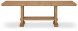 Havonplane Brown Counter Height Dining Table and 4 Barstools and Bench with Storage
