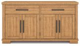 Havonplane Brown Dining Server side view
