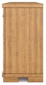 Havonplane Brown Dining Server detailed finish close-up