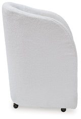 Rowanbeck Ivory Dining Chair back view