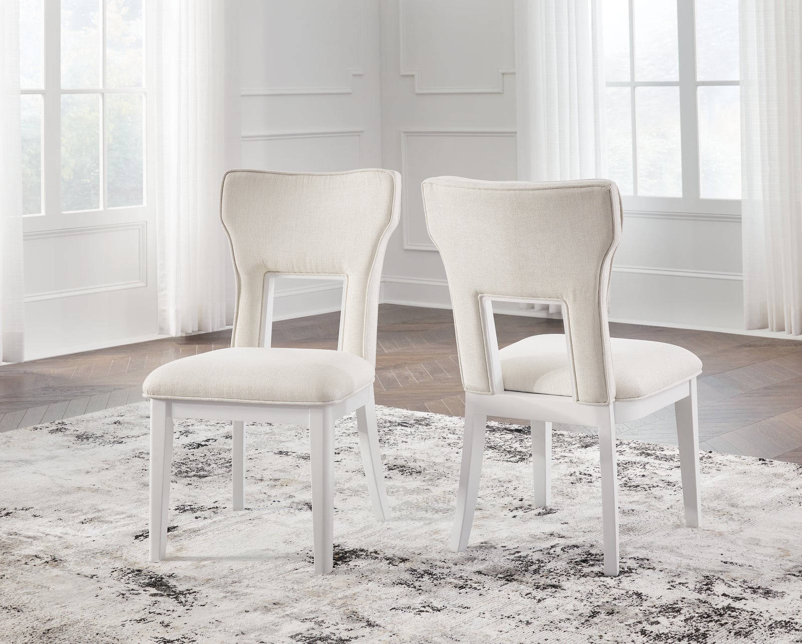 Chalanna White Dining Chair