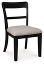 Greddinton Black Dining Chair from Decor Furniture