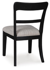Greddinton Black Dining Chair view 5