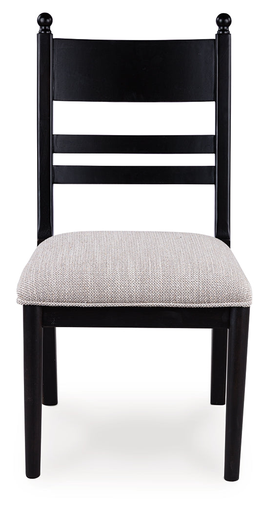 Greddinton dining chair PCD824-07 front view