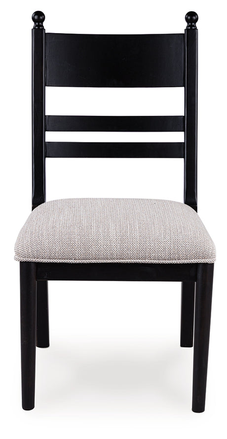 Greddinton dining chair PCD824-07 front view