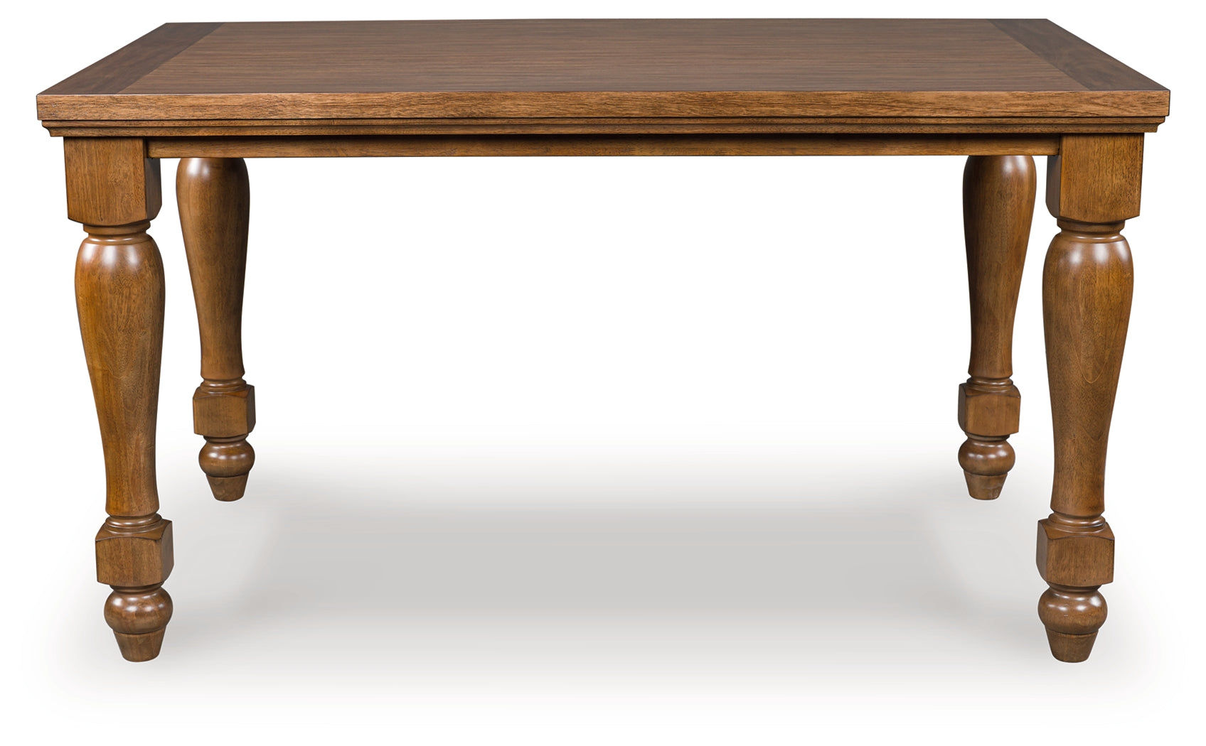 Greddinton counter height dining table, front angle view