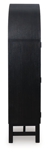 Greddinton display cabinet side profile