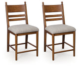 Greddinton barstool side angle with ladderback
