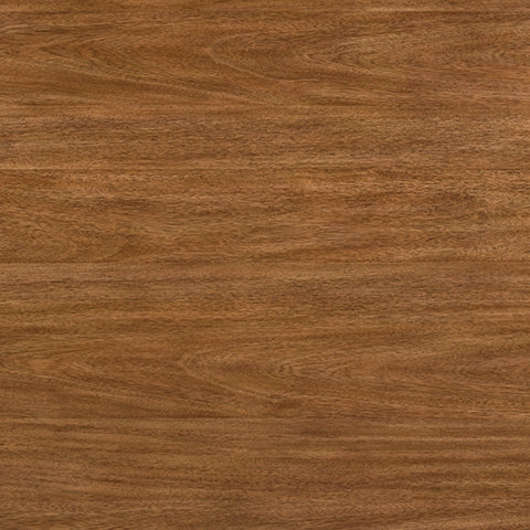 Close-up of Greddinton table brown wood tone finish