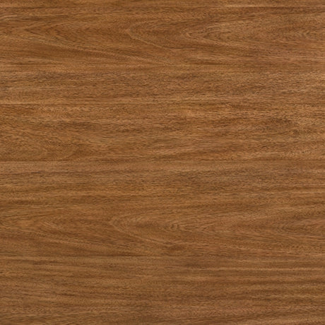Close-up of Greddinton table brown wood tone finish