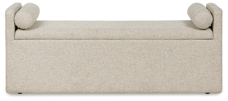 Galliden Dining Bench head-on front view