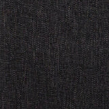 Fabric swatch showing dark brown chenille upholstery texture