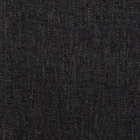 Fabric swatch showing dark brown chenille upholstery texture