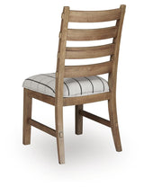 Ridgester Light Brown Next-Gen Nuvella™ Dining Chair view 6