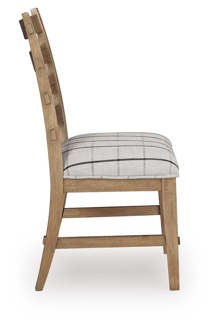 Ridgester Light Brown Next-Gen Nuvella™ Dining Chair view 5